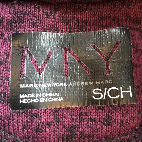 Andrew Mark New York Heather Knit Full ZIP Jacket - Picture 4 of 7